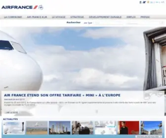 Airfrance.net(Air France) Screenshot