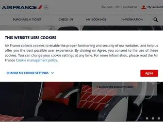 Airfrance.vn(Air France Vietnam) Screenshot