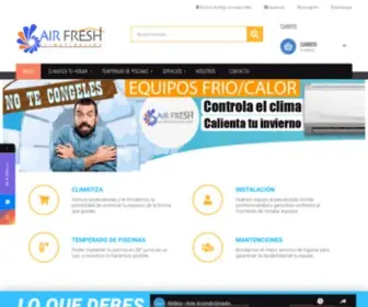 Airfresh.cl(Climatiza tu espacio) Screenshot