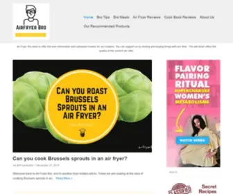 Airfryerbro.com(AirFryer Bro) Screenshot