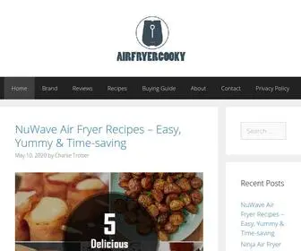 Airfryercooky.com(Air Fryer Reviews) Screenshot