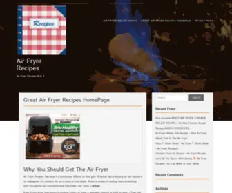 Airfryerrecipes.xyz(airfryerrecipes) Screenshot