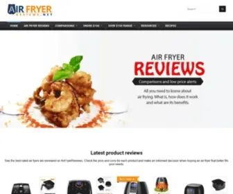 Airfryerreviews.net(Air fryer reviews) Screenshot