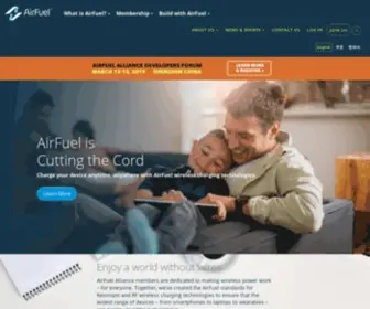 Airfuel.org(Wireless Power Transfer & Charging Standards) Screenshot