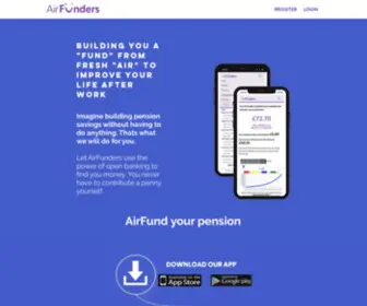 Airfunders.com(Saving for you for your future) Screenshot