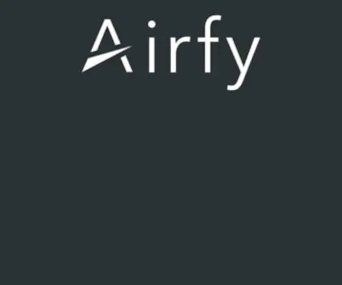Airfy.com(Airfy) Screenshot