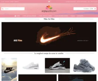 Airglisportit.com(Saldi Nike Air Max Scarpe Nuove) Screenshot