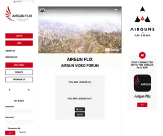 Airgunflix.com(Airgun Video Forum) Screenshot