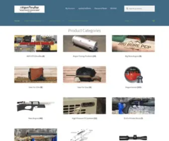 Airgunproshop.com(Quality Airguns and Airgun products and accessories at fair and reasonable prices) Screenshot
