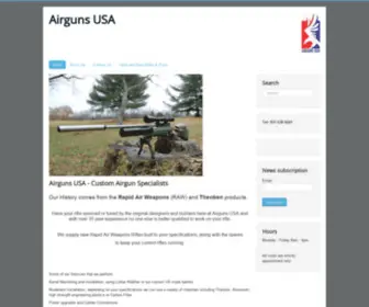 Airguns-USA.com(Airgun Specialists) Screenshot