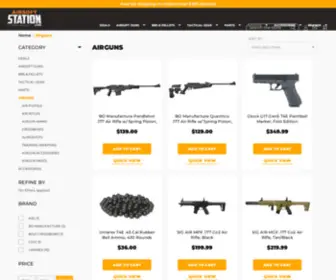 Airgunstation.com(Air Guns) Screenshot