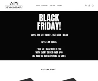 Airgymwear.com(Gymwear) Screenshot