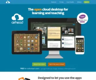 Airhead.io(Take your learning and teaching to the cloud with launchpads and flightdecks) Screenshot