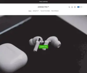 Airhubpro.com(Prossima apertura) Screenshot