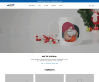 Airibalart.com(Airibal Store) Screenshot