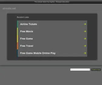 Airindia.net(airindia) Screenshot