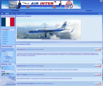 Airinter-VA.org(Air Inter VA) Screenshot