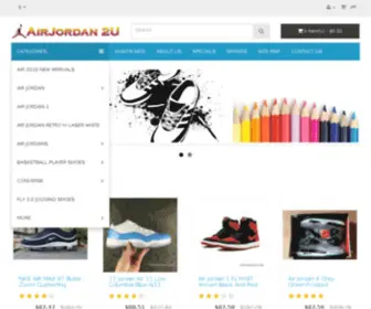 Airjordan2U.com(Jordan Shoes) Screenshot