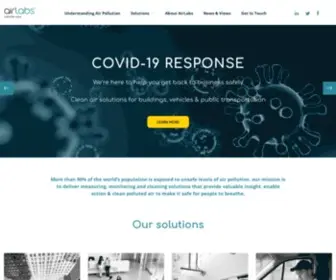 Airlabs.com(Solving the air pollution crisis) Screenshot