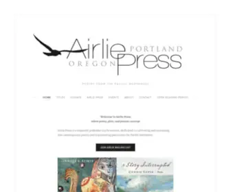 Airliepress.org(Airlie Press) Screenshot