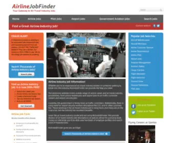 Airlinejobfinder.com(Airline Jobs) Screenshot