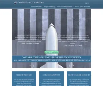 Airlinepilotcareers.com(Airline Pilot Careers) Screenshot