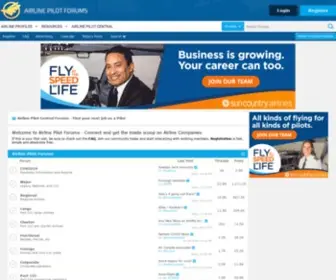 Airlinepilotforums.com(Airline Pilot Central) Screenshot