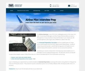 Airlinepilotinterviewprep.com(Airline Pilot Interview Preparation) Screenshot