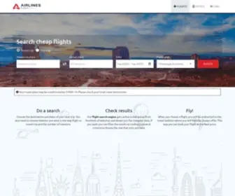 Airlines-Flight.com(Airlines Flight) Screenshot