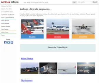Airlines-Inform.com(Airlines Inform) Screenshot