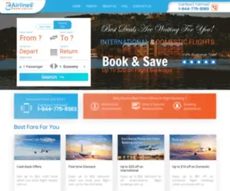 Airlines-Reservation.com(Airlines Reservation) Screenshot
