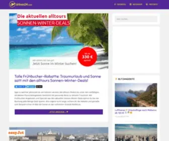 Airlines24.com(Günstige) Screenshot