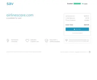 Airlinescare.com(The premium domain name) Screenshot