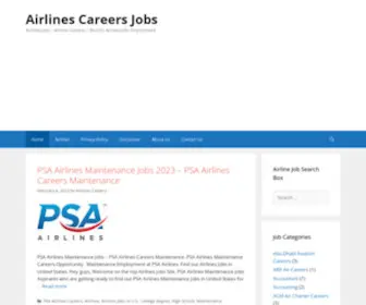 Airlinescareer.org(幸运飞行艇) Screenshot