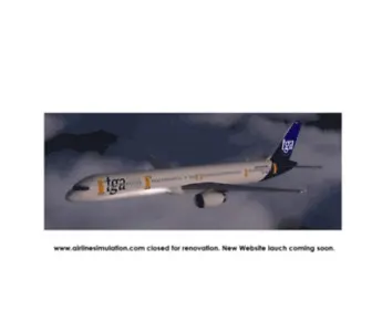 Airlinesimulation.com(Airline Simulation) Screenshot