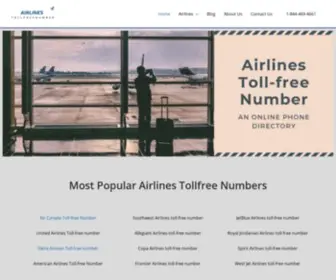 Airlinestollfreenumber.com(Airlinestollfreenumber) Screenshot