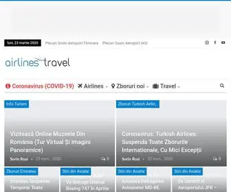 Airlinestravel.ro(Airlines Travel) Screenshot