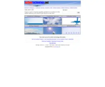 Airlinetechnology.net(The Airline Technology and Information Site) Screenshot