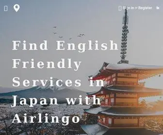 Airlingo.co(Home) Screenshot