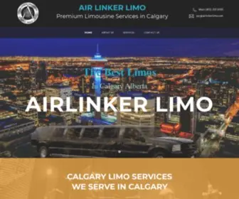 Airlinkerlimo.com(Air Linker Limo Calgary Limo and Calgary YYC Airport Limo Services) Screenshot