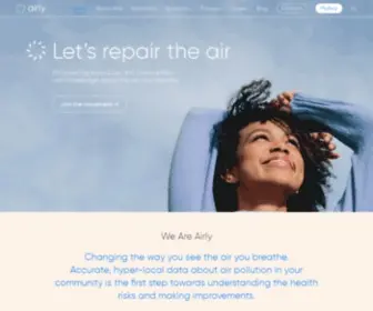 Airly.eu(Zbadajmy jakość powietrza w Krakowie) Screenshot