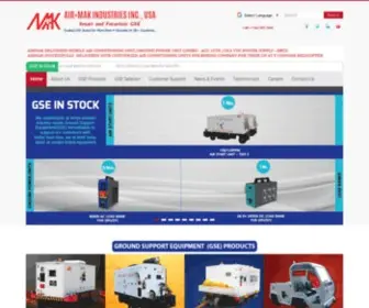 Airmak.com(MAK Industries Inc) Screenshot