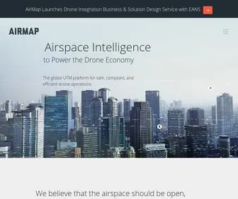Airmap.com(Home) Screenshot