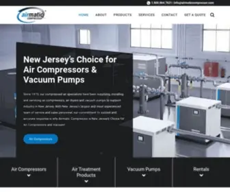 Airmaticcompressor.com(Airmatic Compressor Systems Inc has the largest team of service and sales personnel. Our commitment) Screenshot