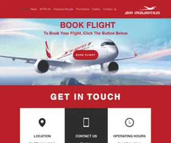 Airmauritiusnews.co.za(Air Mauritius) Screenshot