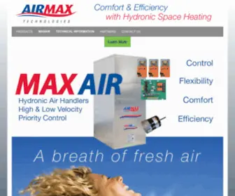 Airmaxtechnologies.com(AIRMAX Technologies) Screenshot