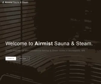 Airmist.com(Airmist Sauna & Steam) Screenshot