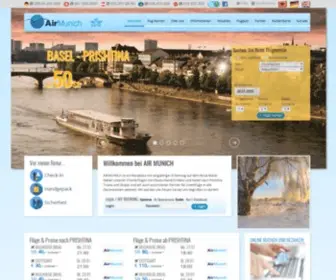 Airmunich.eu(Air Munich) Screenshot