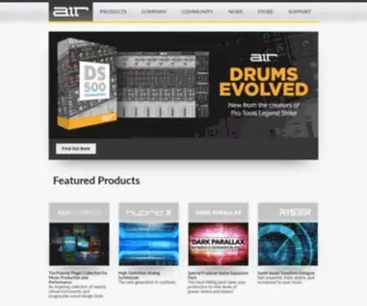 Airmusictech.com(AIR Music Technology) Screenshot