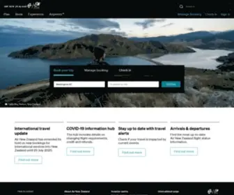 Airnewzealand.com.vn(Air New Zealand Official Site) Screenshot